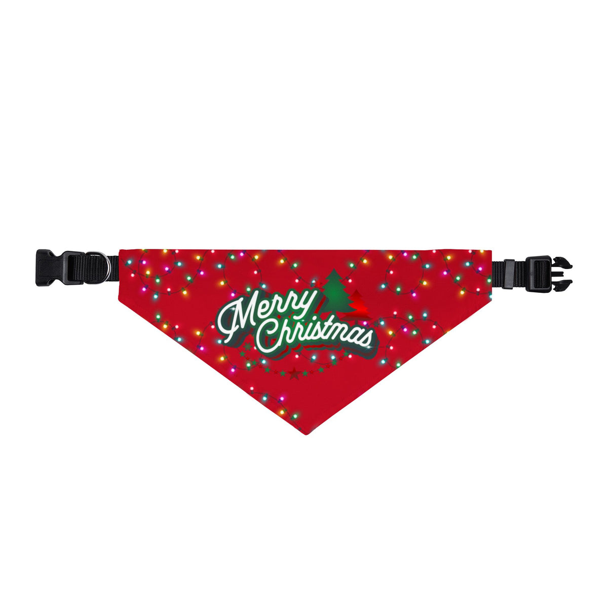 Merry & Bright Christmas Dog Bandana