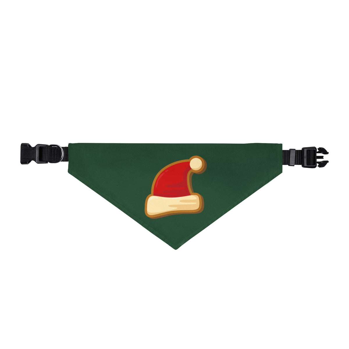 Claus Plaid Santa Hat Christmas Dog Bandana