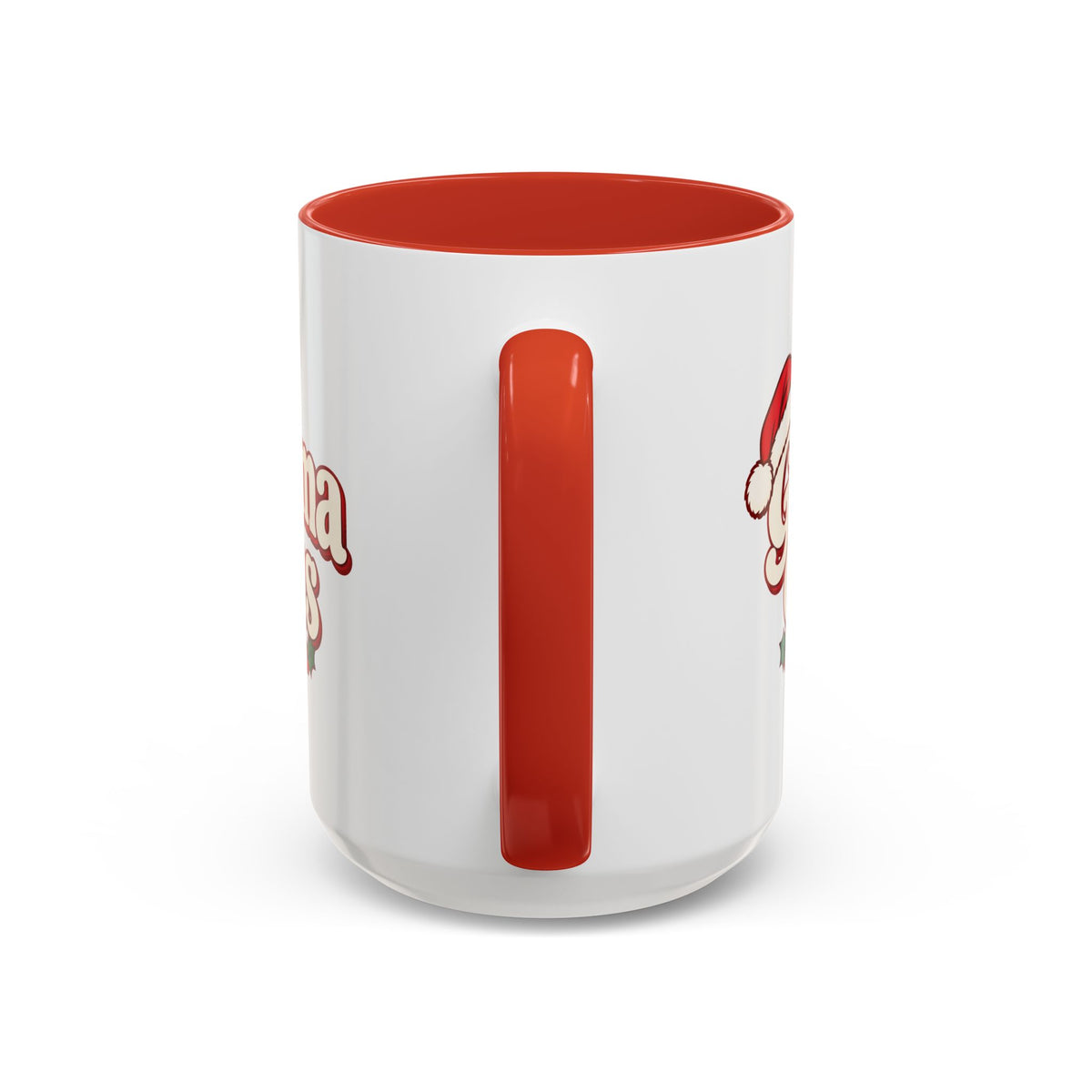 Grandma Claus Vintage Christmas Mug