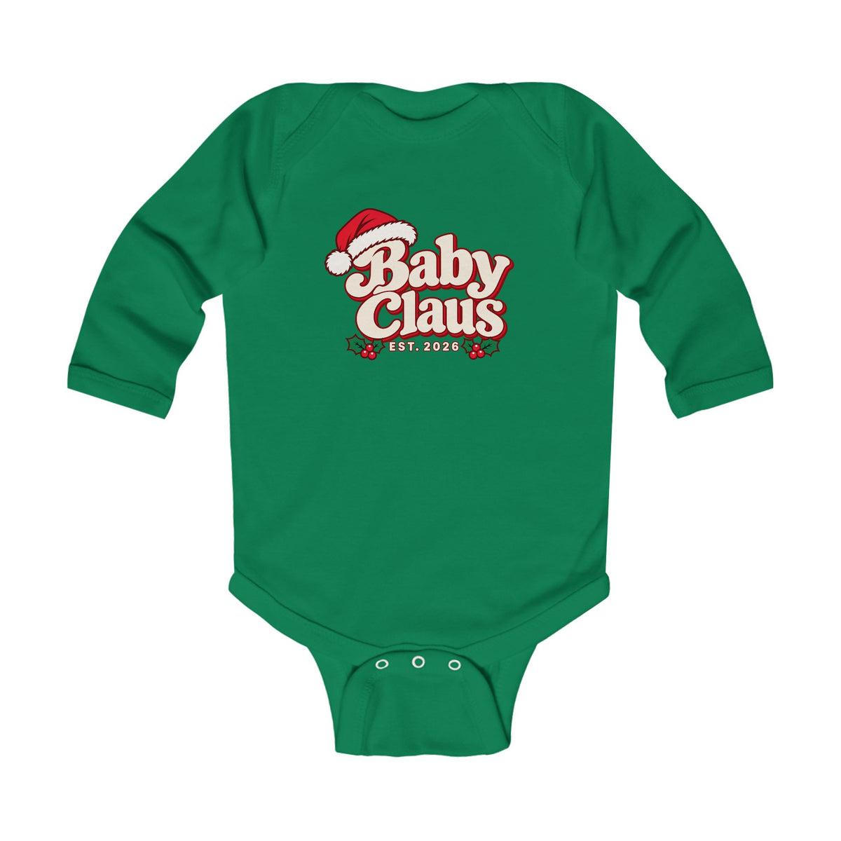Baby Claus Christmas bodysuit – Claus Family matching Christmas outfit
