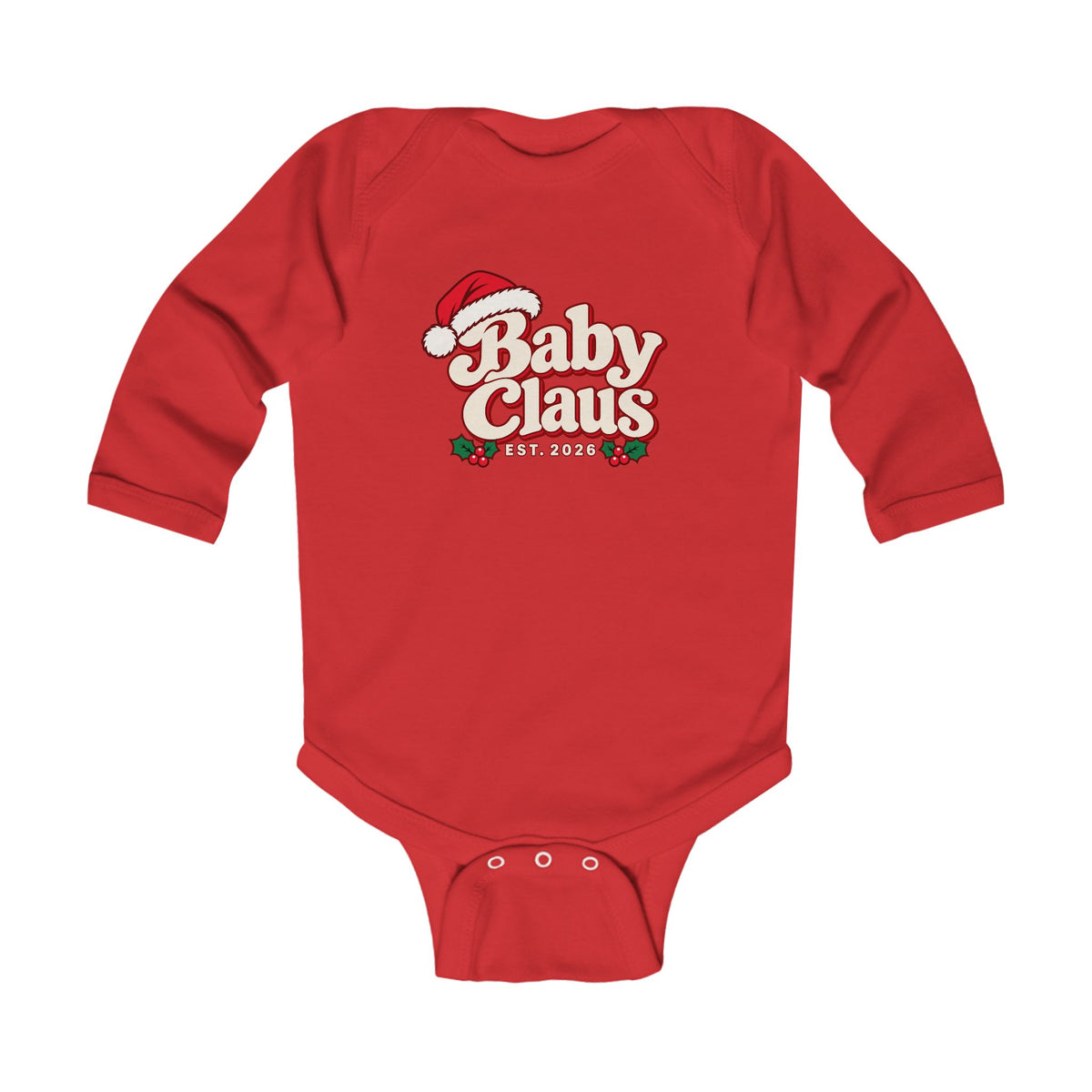 Baby Claus Christmas bodysuit – Claus Family matching Christmas outfit