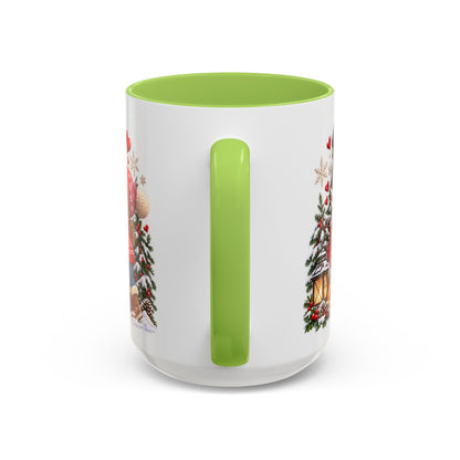 Snowman Kisses Christmas Mug