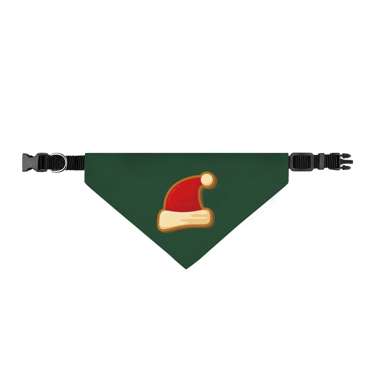 Claus Plaid Santa Hat Christmas Dog Bandana
