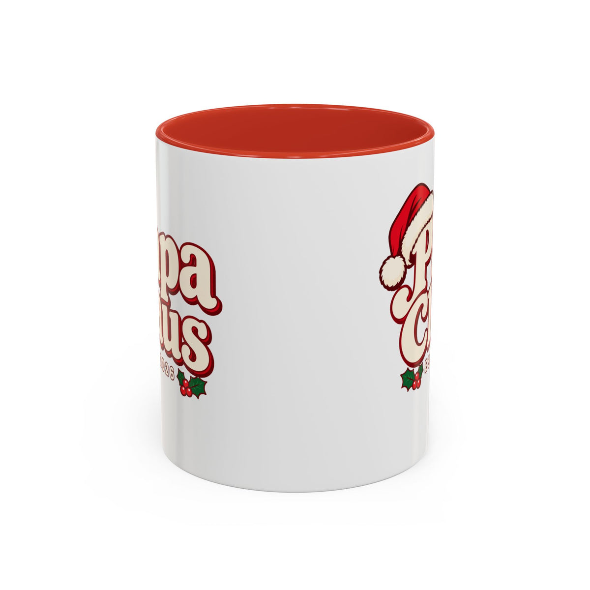 Papa Claus Vintage Christmas Mug
