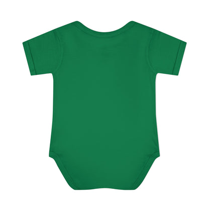 Evergreen Tree Plaid Matching Family Christmas Baby Bodysuit