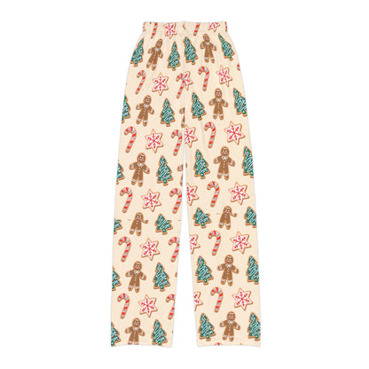 Gingerbread Cookie Matching Family Lounge Pants – Kids