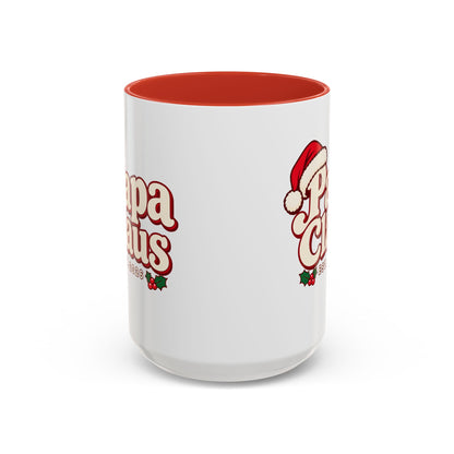 Papa Claus Vintage Christmas Mug