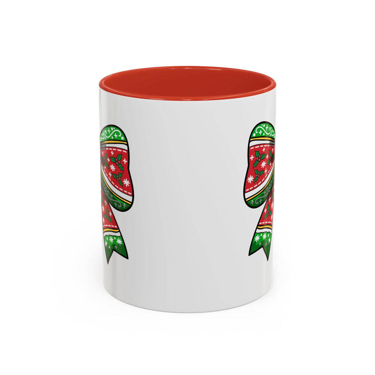 Merry Bow Christmas Mug