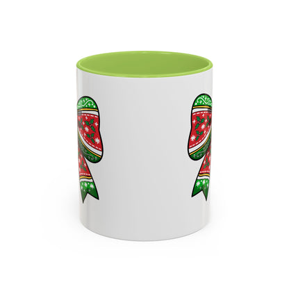 Merry Bow Christmas Mug