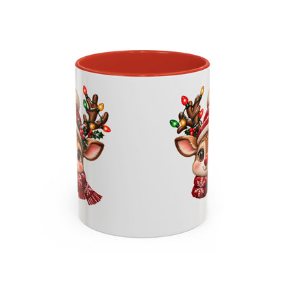 Twinkle Reindeer Christmas Mug