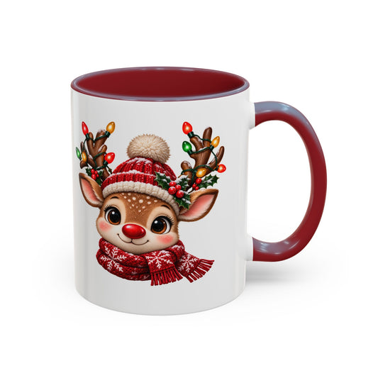 Twinkle Reindeer Christmas Mug