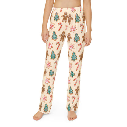 Gingerbread Cookie Matching Family Lounge Pants – Kids