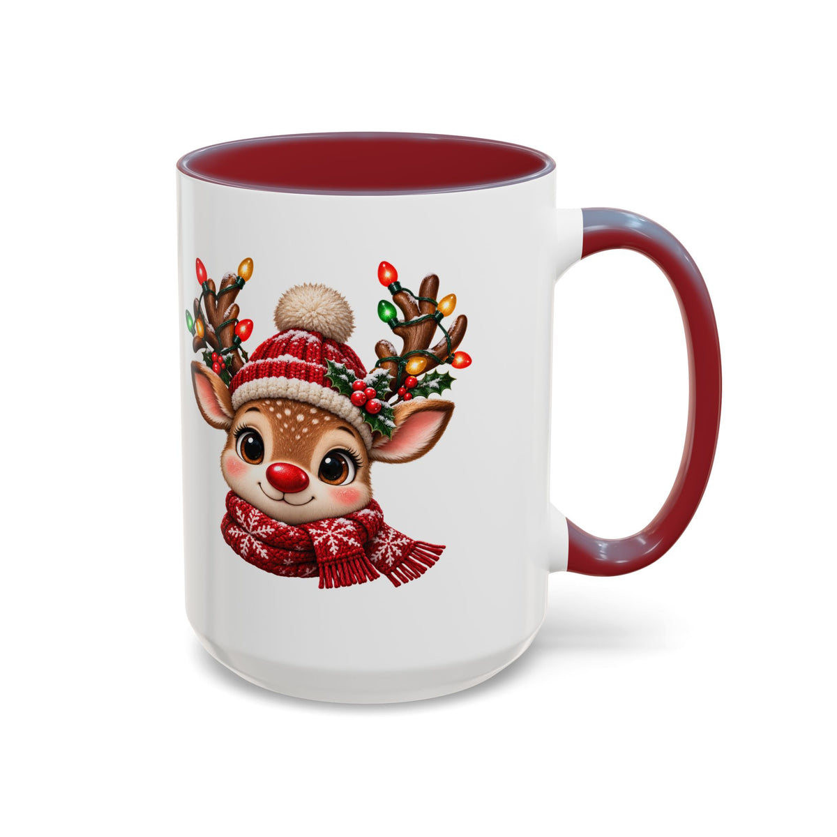 Twinkle Reindeer Christmas Mug