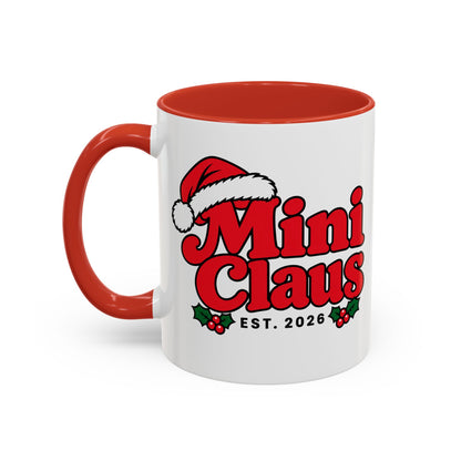 Mini Claus Est. 2026 Christmas Mug
