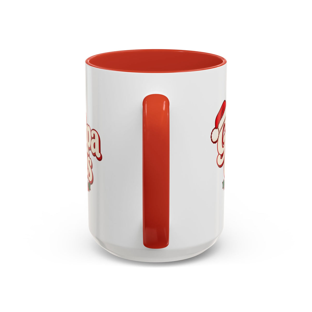 Grandpa Claus Vintage Christmas Mug