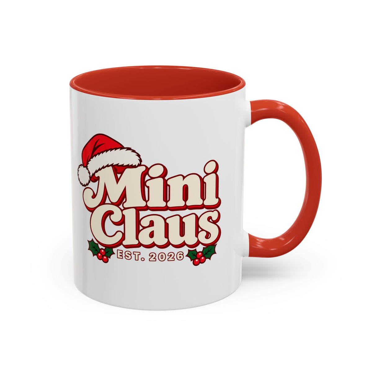 Mini Claus Vintage Christmas Mug