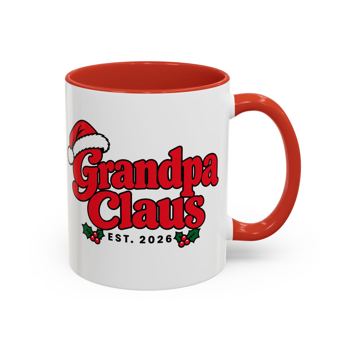 Grandpa Claus Est. 2026 Christmas Mug