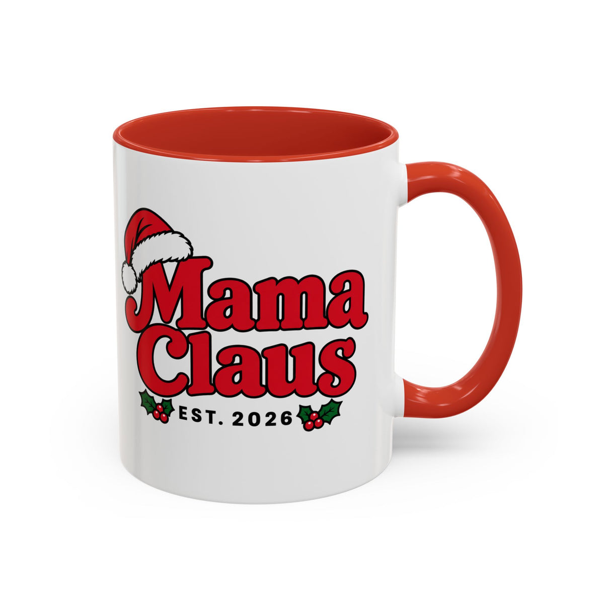 Mama Claus Est. 2026 Christmas Mug