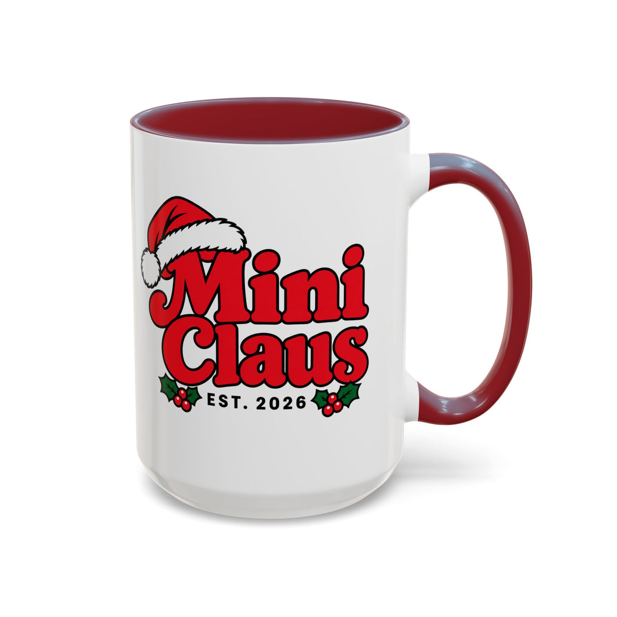 Mini Claus Est. 2026 Christmas Mug