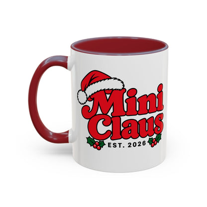 Mini Claus Est. 2026 Christmas Mug