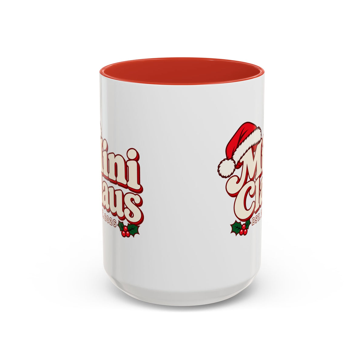 Mini Claus Vintage Christmas Mug