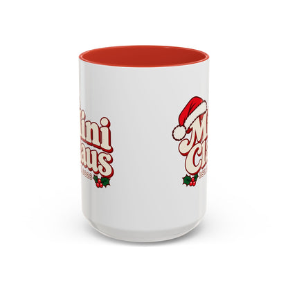 Mini Claus Vintage Christmas Mug