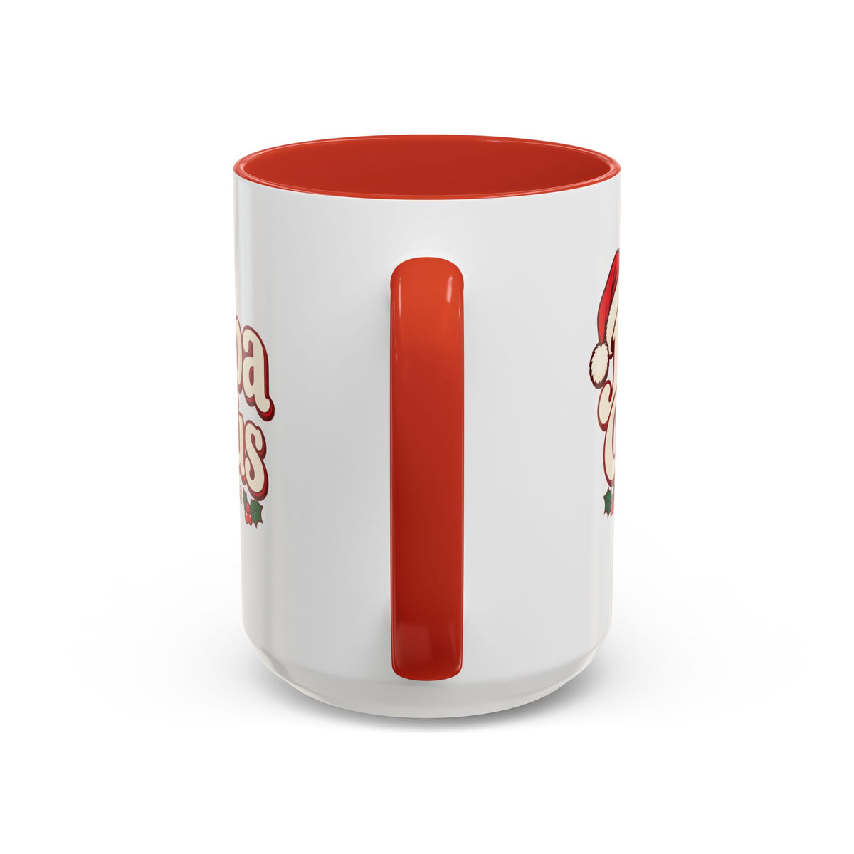 Papa Claus Vintage Christmas Mug