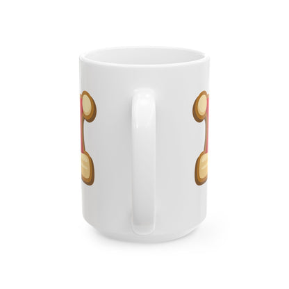 Santa Hat Cookie Christmas Mug