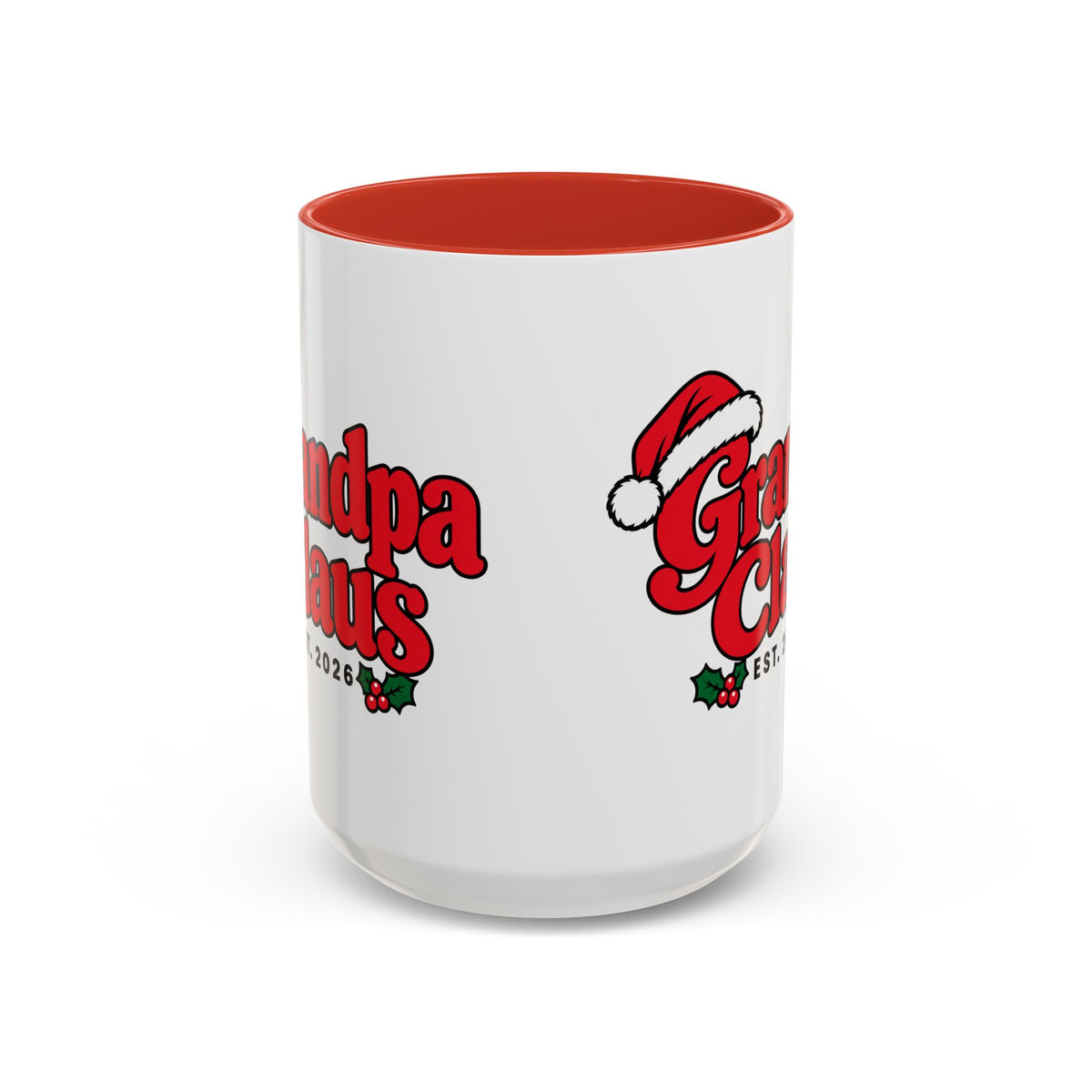 Grandpa Claus Est. 2026 Christmas Mug