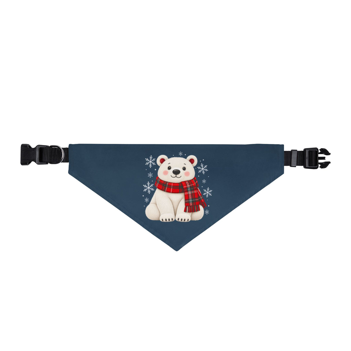 Polar Bear Christmas Dog Bandana