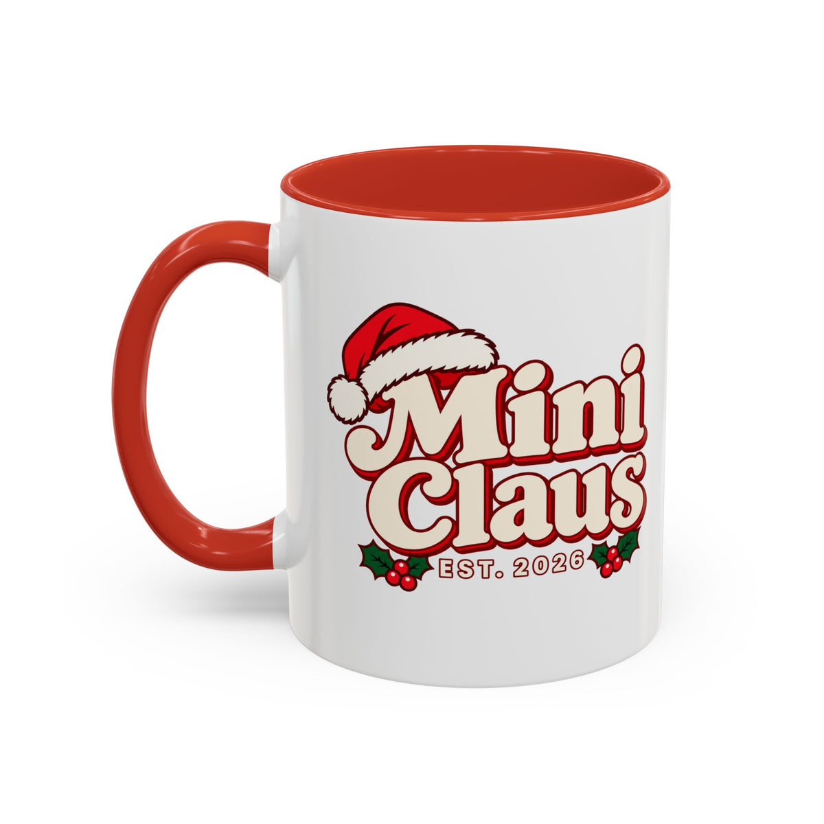 Mini Claus Vintage Christmas Mug