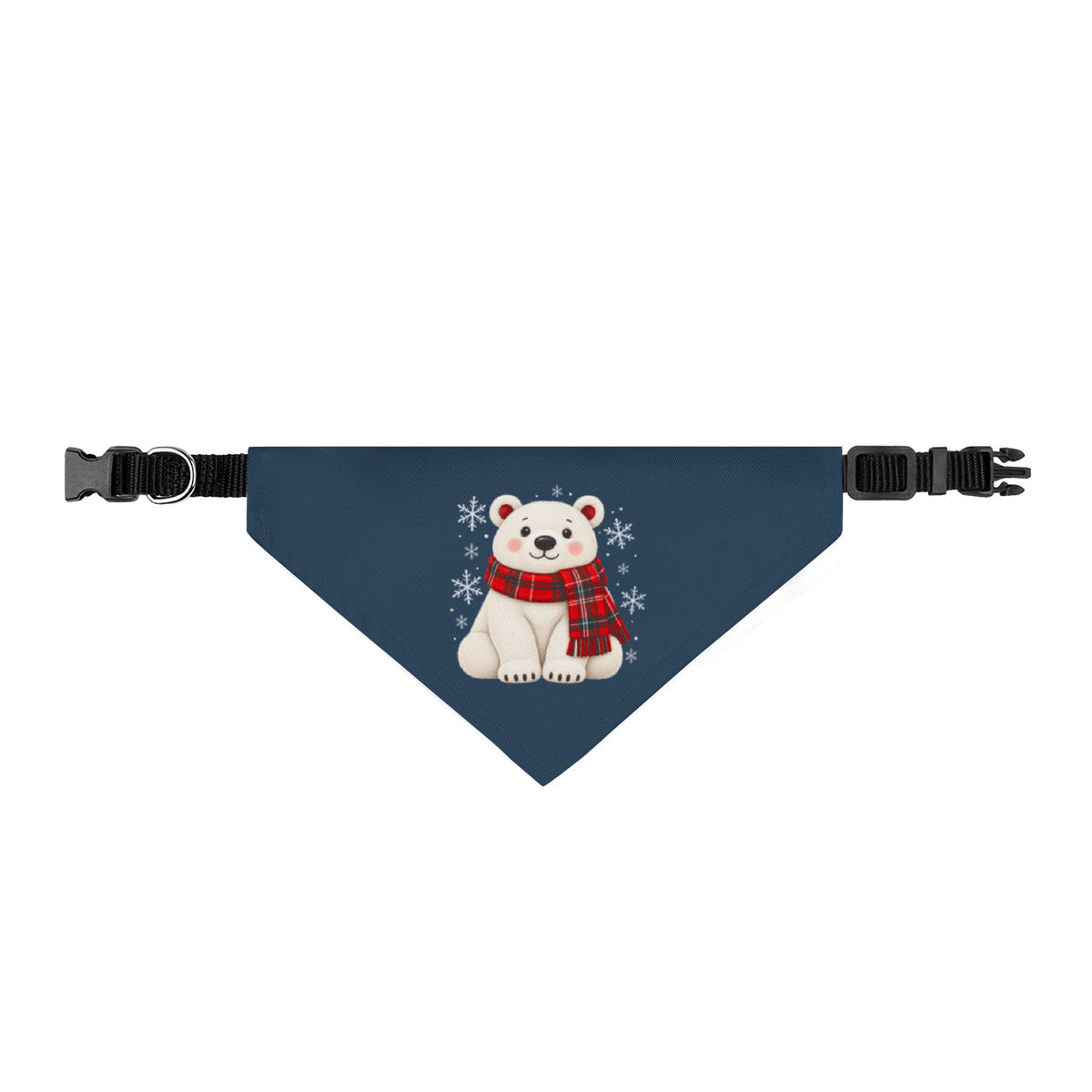 Polar Bear Christmas Dog Bandana