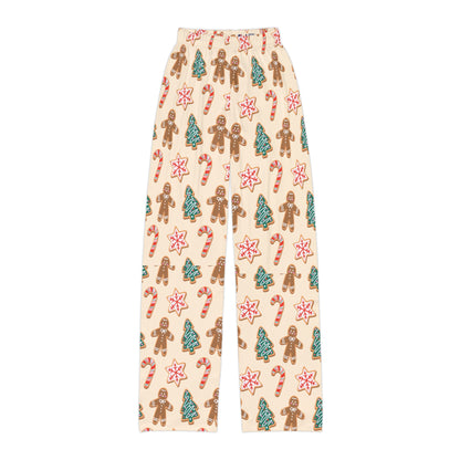 Gingerbread Cookie Matching Family Lounge Pants – Kids