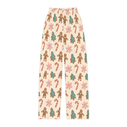 Gingerbread Cookie kids Christmas lounge pants