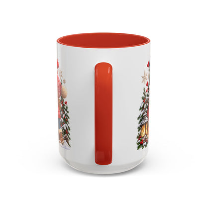 Snowman Kisses Christmas Mug
