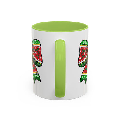 Merry Bow Christmas Mug