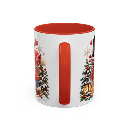 Snowman Kisses Christmas Mug