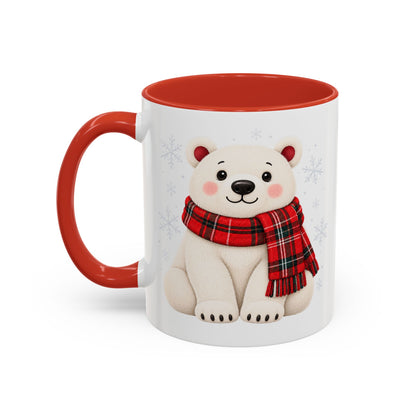 Polar Bear Christmas Mug
