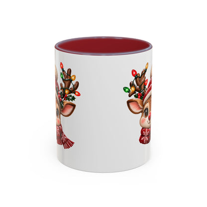 Twinkle Reindeer Christmas Mug