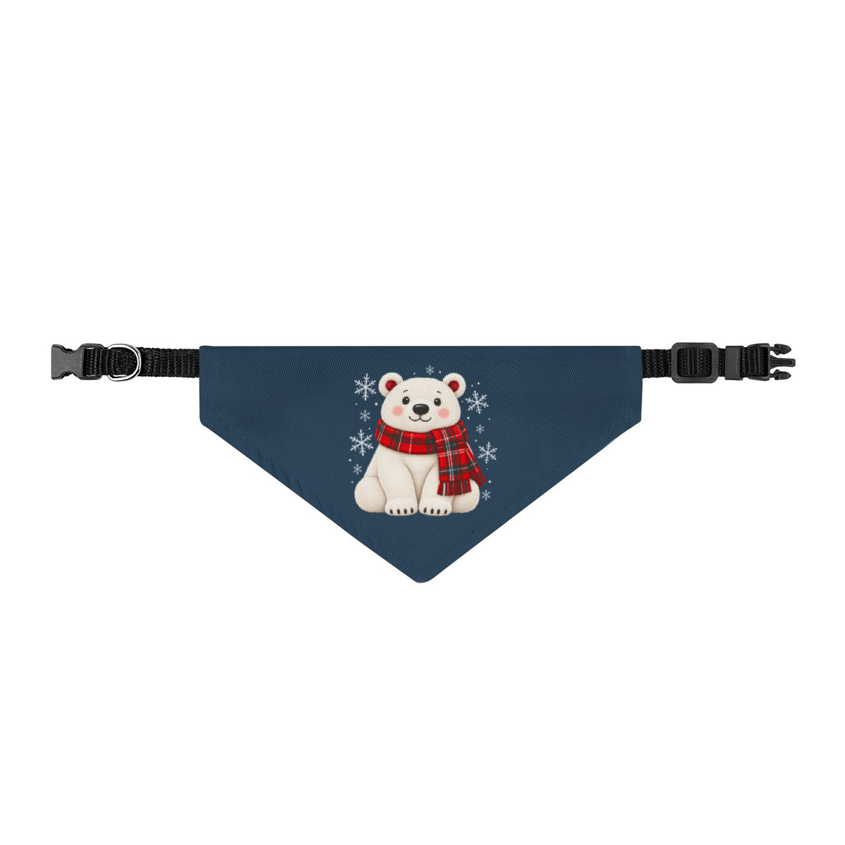 Polar Bear Christmas Dog Bandana
