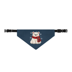 Polar Bear Christmas Dog Bandana
