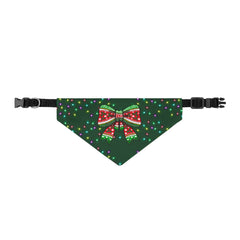 Merry Bow Christmas Dog Bandana