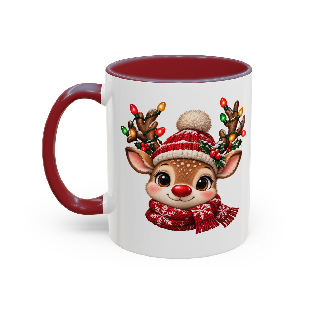 Twinkle Reindeer Christmas Mug