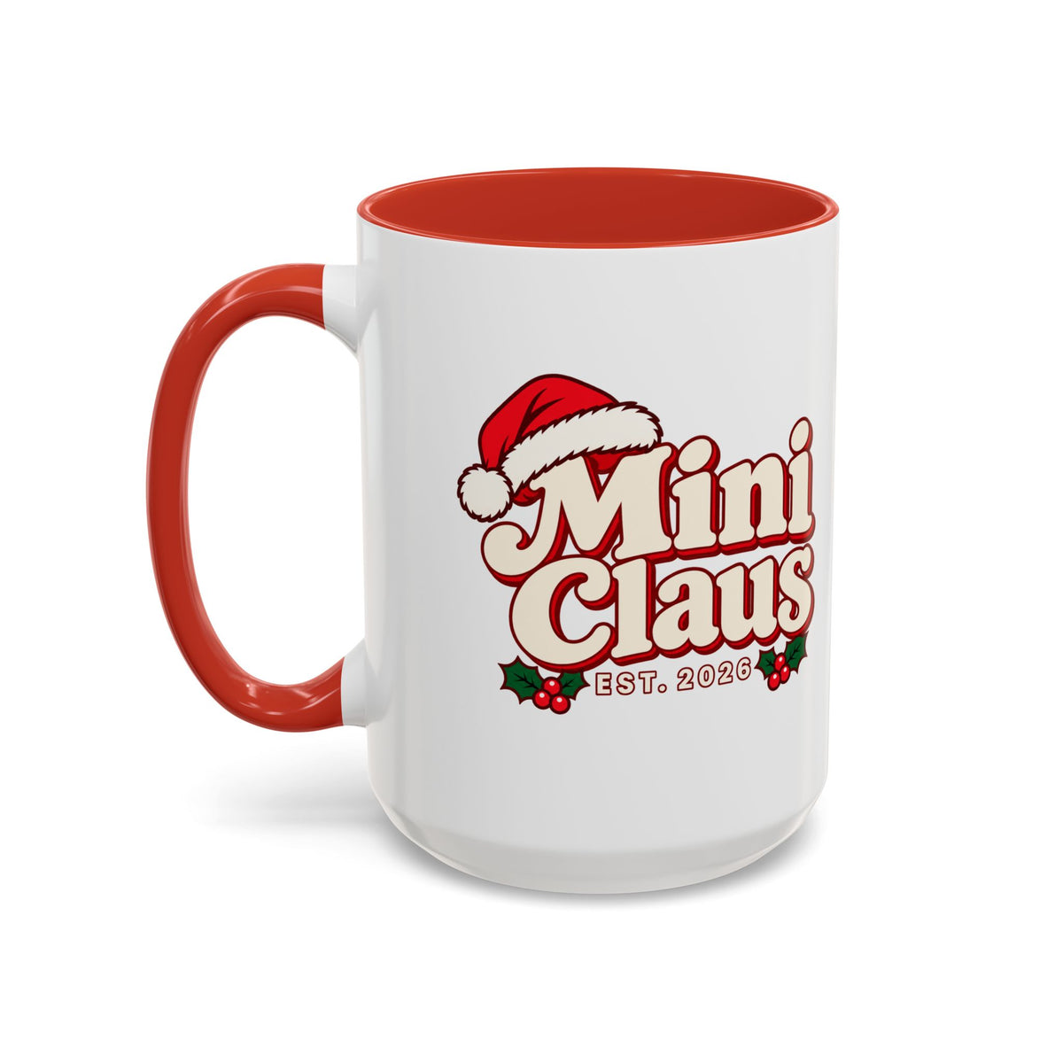 Mini Claus Vintage Christmas Mug