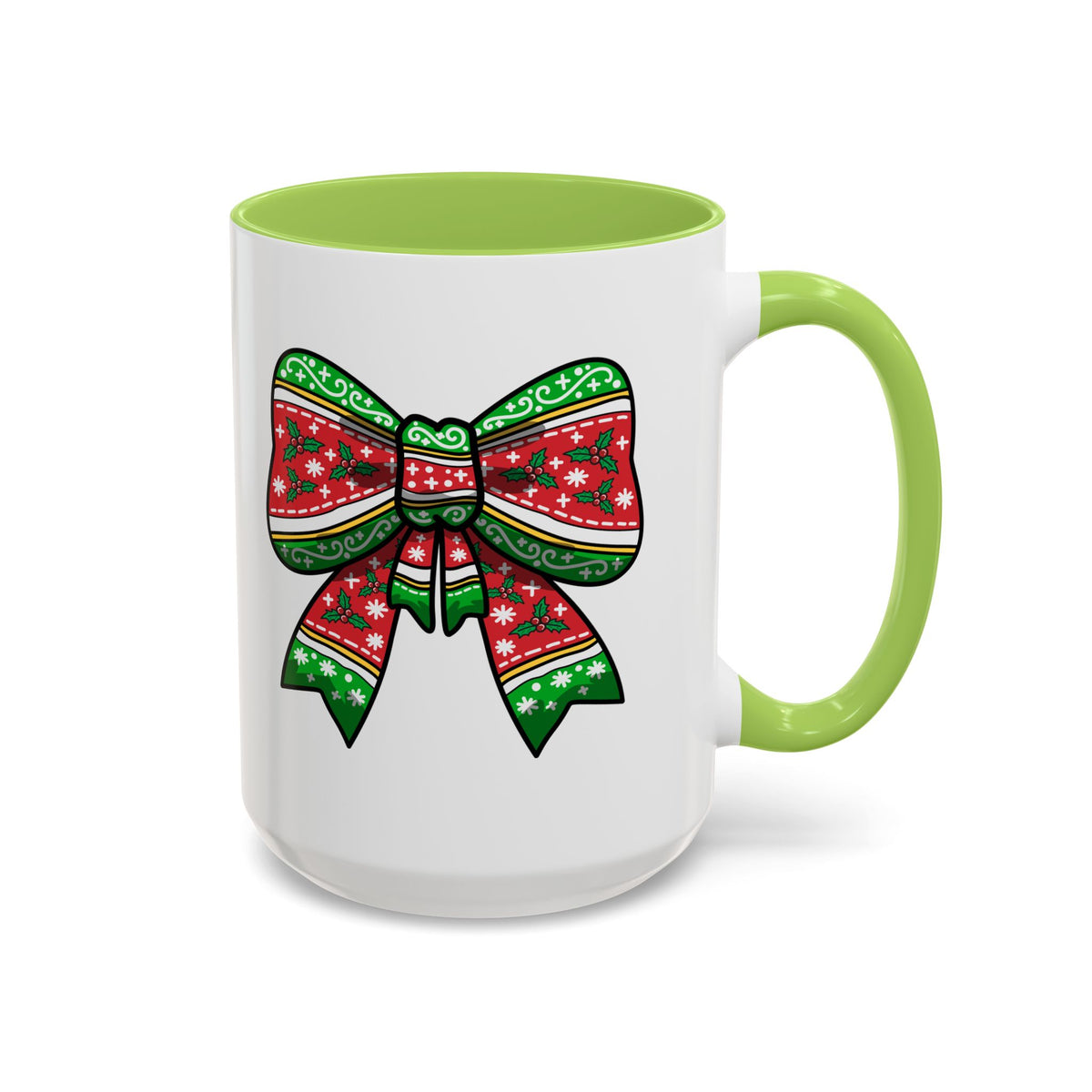 Merry Bow Christmas Mug