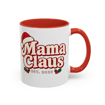 Mama Claus Est. 2026 Christmas Mug