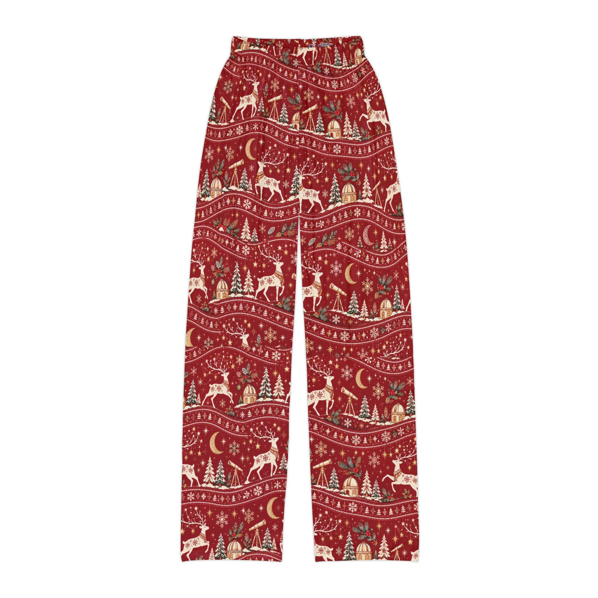 Stargazer Reindeer kids Christmas lounge pants