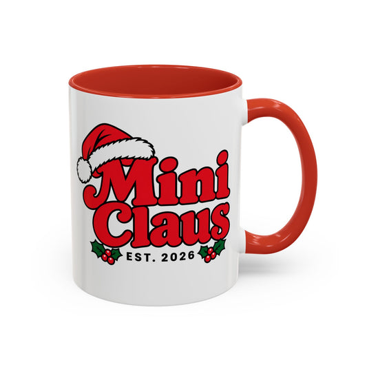 Mini Claus Est. 2026 Christmas Mug