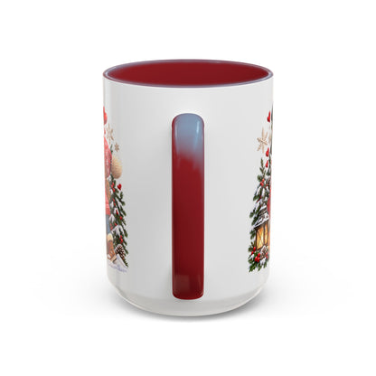 Snowman Kisses Christmas Mug