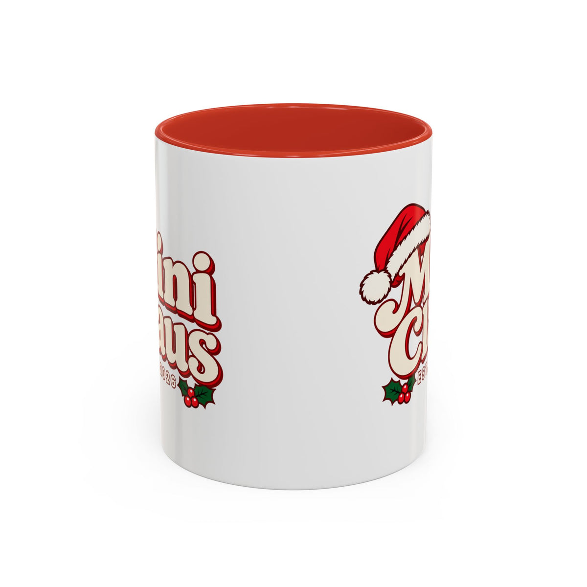 Mini Claus Vintage Christmas Mug